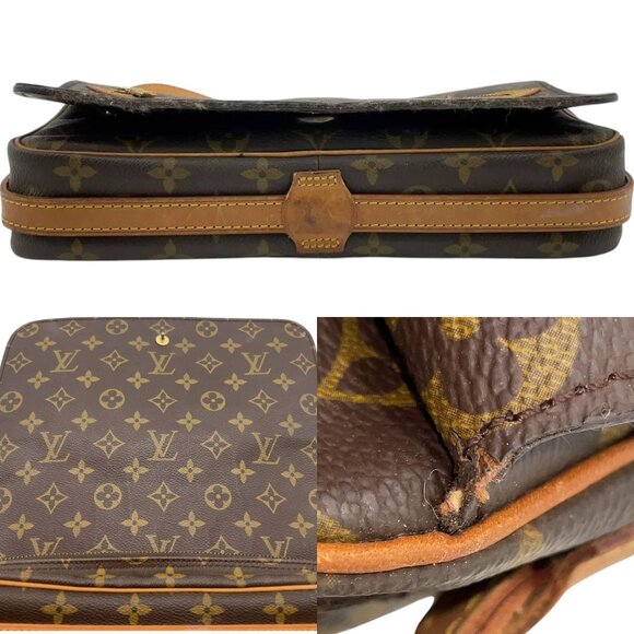169330BR (L4) Louis Vuitton Crossbody Bag Brown Monogram w/Box - Picture 7 of 14